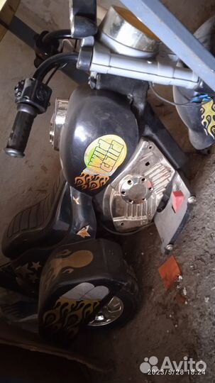 Детский мотоцикл на аккумуляторе бу