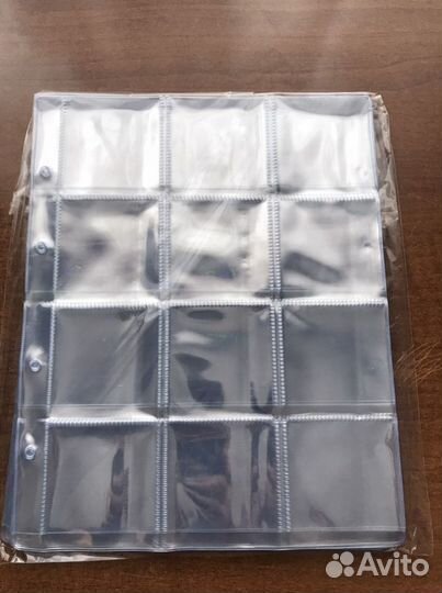 Листы для монет, стандарт Оптима