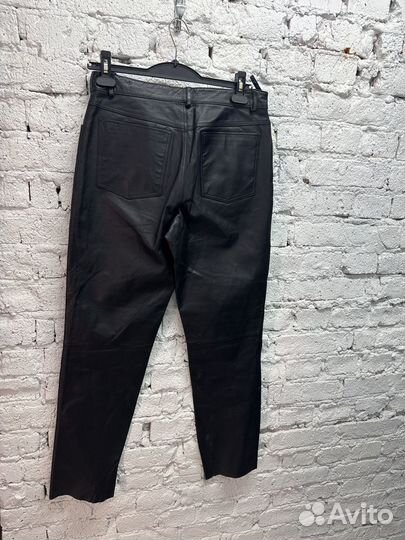 Брюки мужские из натуральной кожи 50-52 новые