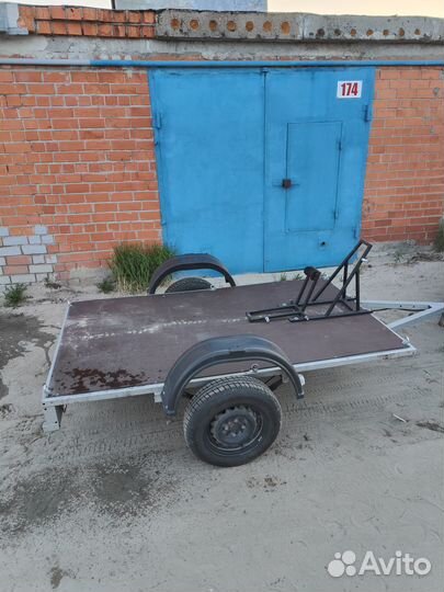 Прицеп для перевозки мотоцикла