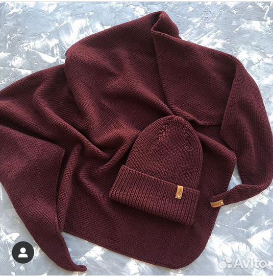 Бактус, косынка, шапка