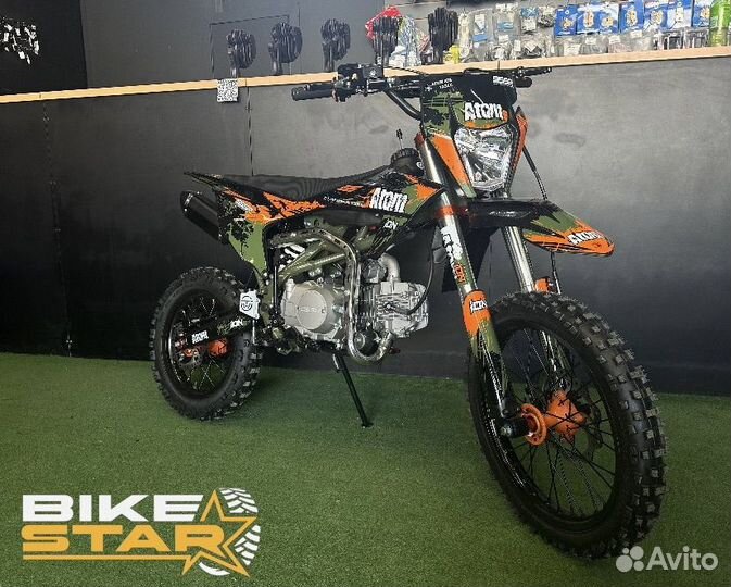 Питбайк sssr atom 125 (электростар, механика)