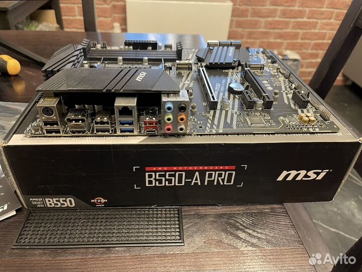 Материнская плата msi b550-a pro