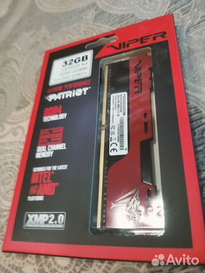 Оперативная память Patriot Viper Elite II 32 GB