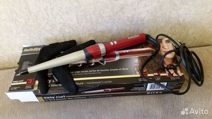 Электрощипцы плойка Babyliss Easy curl C20E