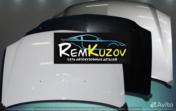 Капот Renault Logan 1 2004-2009. Все цвета