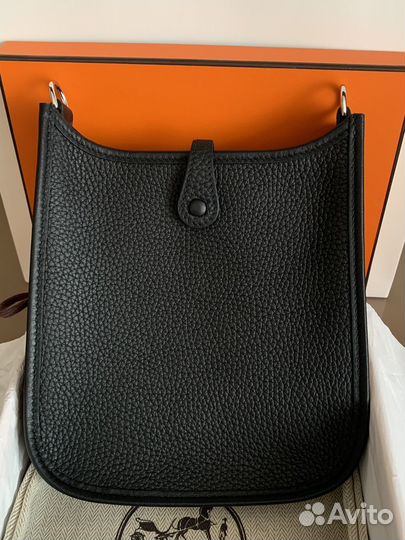 Сумка Hermes Evelyne 16 Noir новая оригинал