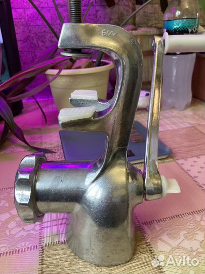 Мясорубка ручная СССР чугунная