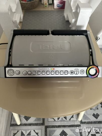 Гриль tefal optigrill xl