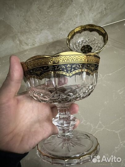 Креманки хрусталь