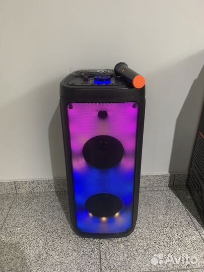 Портативная колонка ZQS-8215 с микрофоном