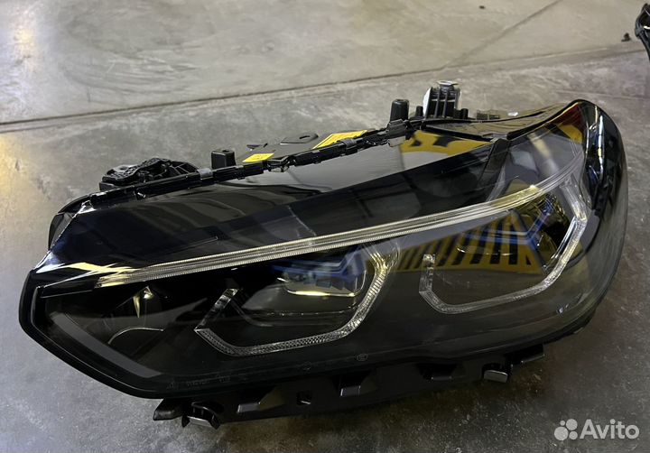 Фары BMW G05 G06 Laser shadow line 239