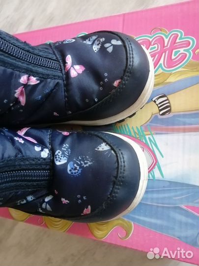 Сапоги дутики 22р
