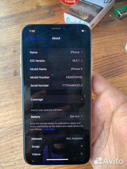 Телефон iPhone x