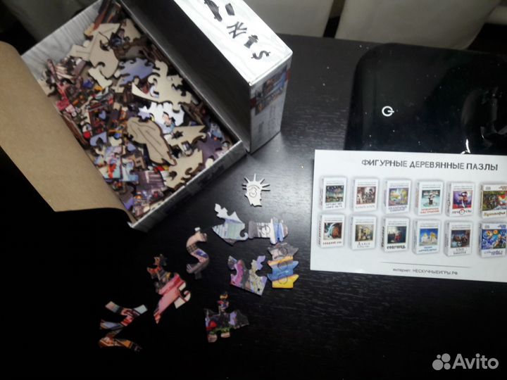 Деревянные пазлы 