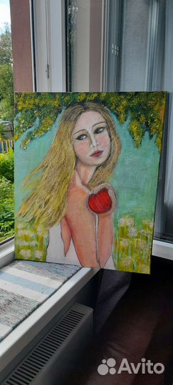 Картина акрилом 