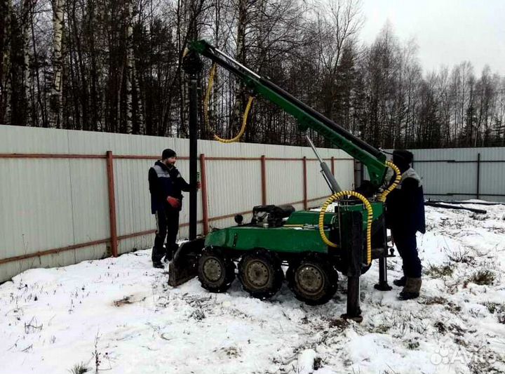 Винтовые сваи