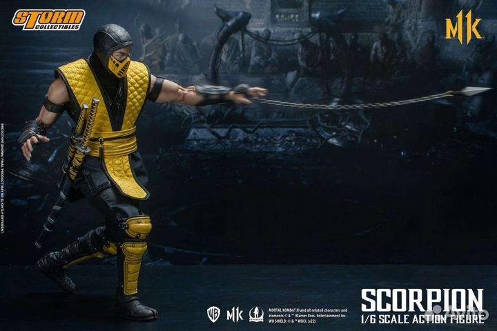 Фигурка Storm Mortal Kombat Scorpion не hot toys