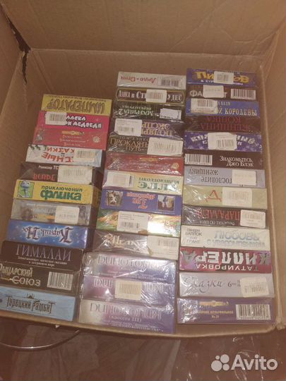 Видеокассеты vhs фильмы, 37шт