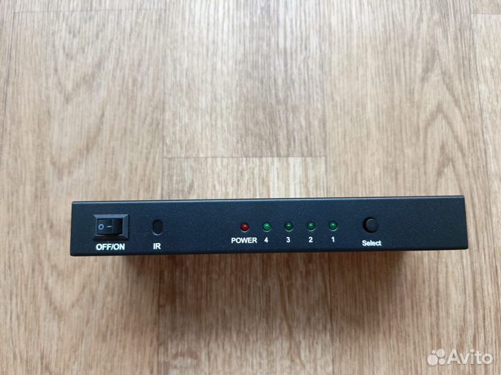 Коммутатор hdmi 4x1 3D