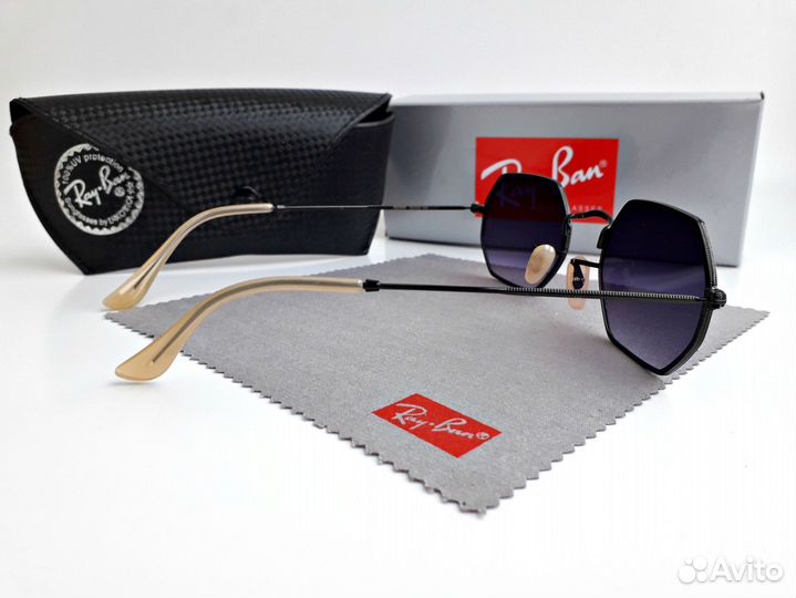 Очки Ray Ban Octagonal 3556 Темный Градиент