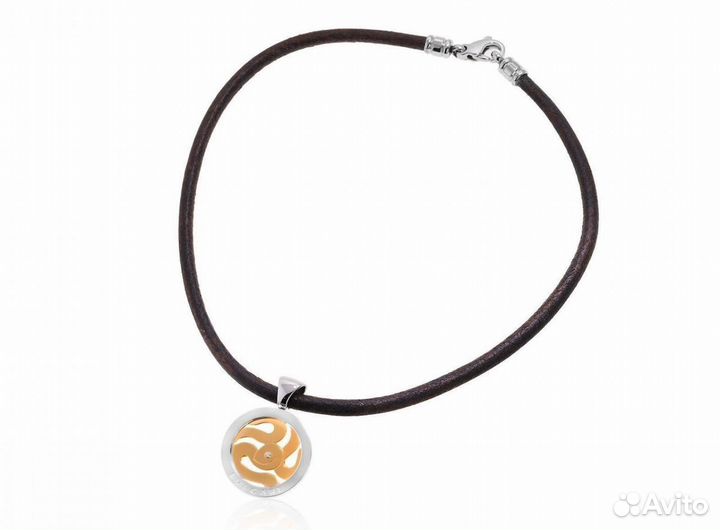 Золотой кулон Bvlgari Tondo Snake