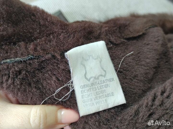 Дубленка натуральная женская 42