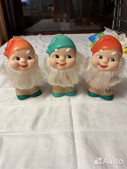 Резиновые игрушки СССР