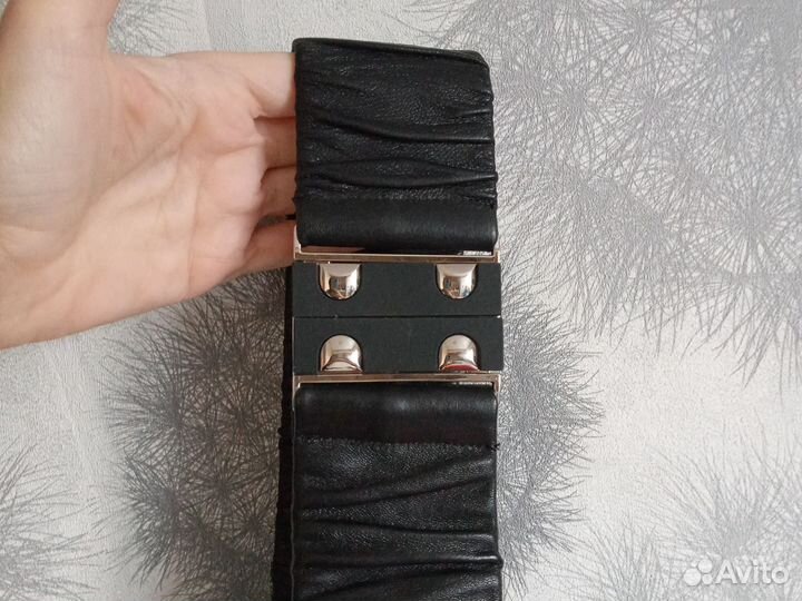 Пояс натуральная кожа