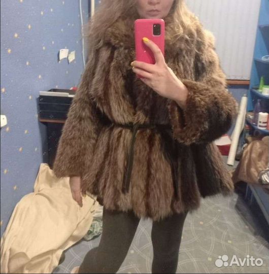 Шубка из енота