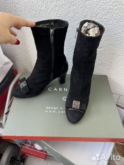 Ботильоны зимние женские fabiani 38 размер
