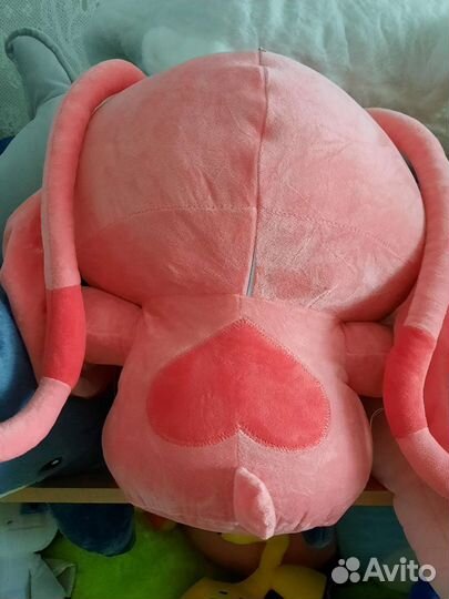 Мягкая игрушка стич розовый 45см