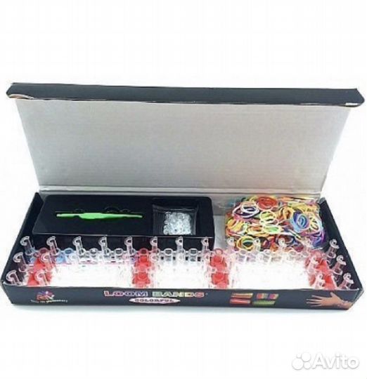 Набор для плетения новый резиночки станок крючок