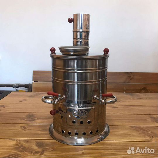 Самовар на дровах турецкий разборный