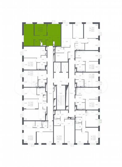 3-к. квартира, 58,3 м², 14/17 эт.