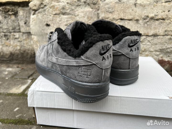 Кроссовки зимние Nike Air Force 1