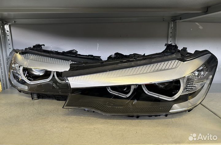 Фары на BMW 5 G30 до рестайлинг