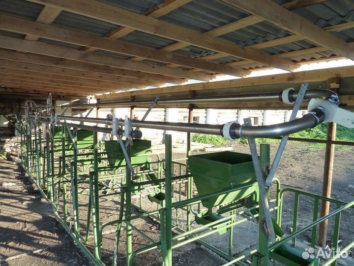 Станок для доения крс, удс