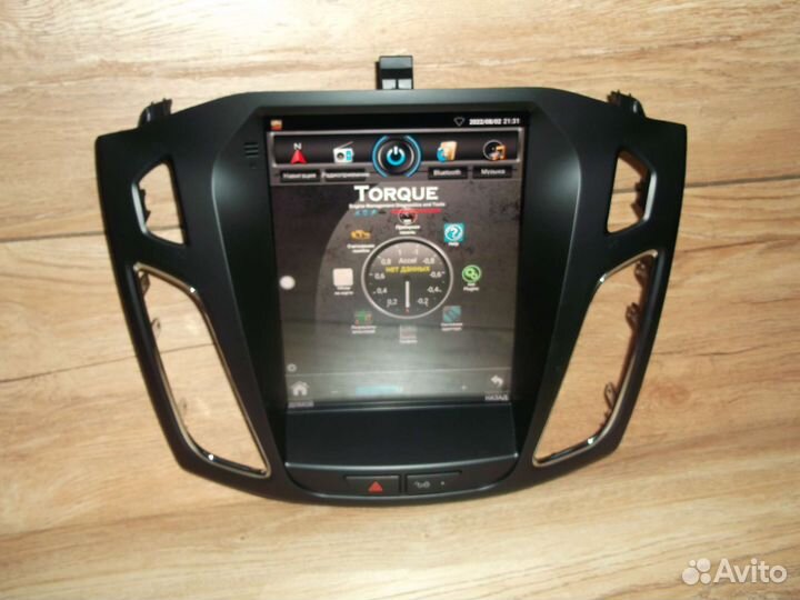 Магнитола Ford Focus 3 Android типа Tesla