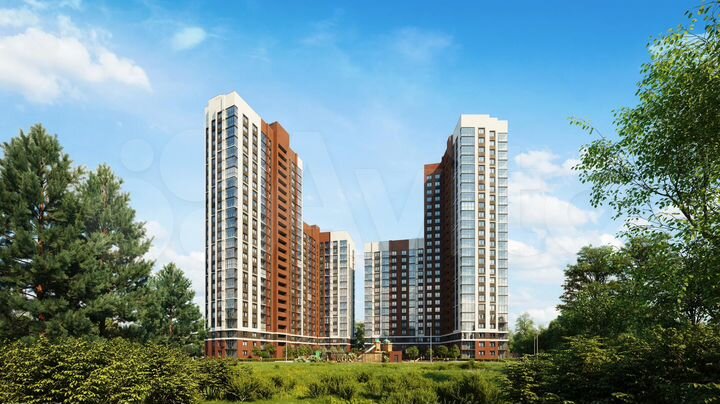 2-к. квартира, 69,5 м², 2/25 эт.