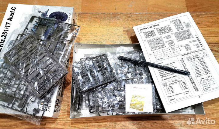 Сборная модель танка 1 35