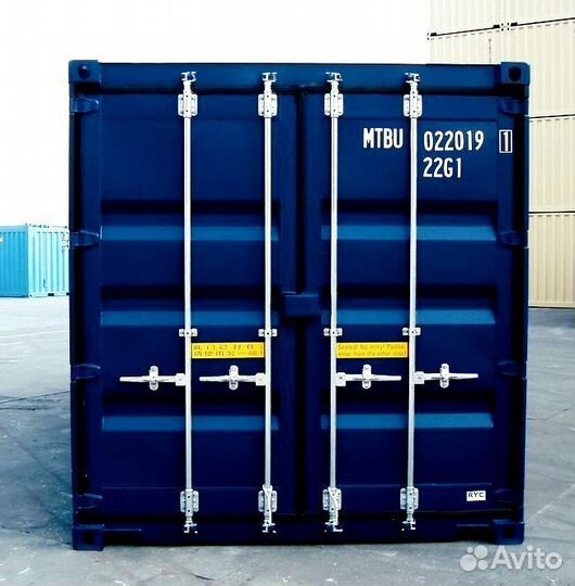 Сухогрузный, морской контейнер 20 футов, 20 Double door container