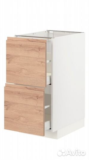 Шкаф для кухни Икеа Метод ящики Максимера фасады