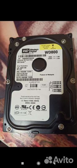 Жесткий диск 80 гб