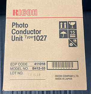 Ricoh Photo Conductor Unit Type 1027