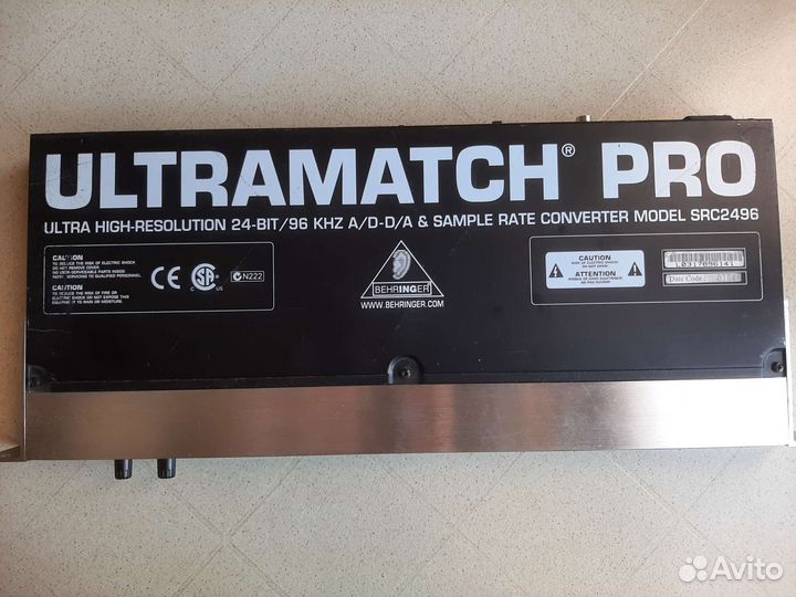 Цап/ацп Behringer SRC2496 Синие платы