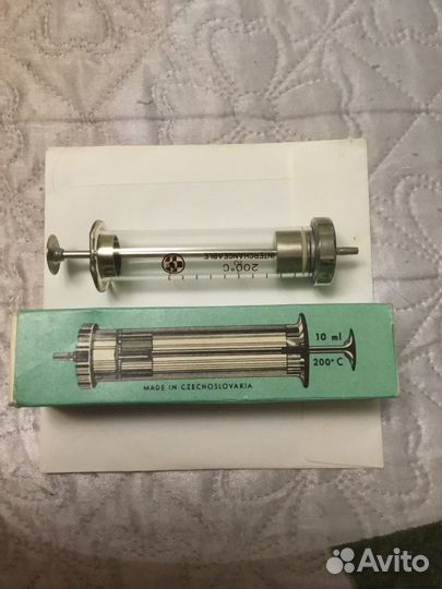 Шприц многоразовый стеклянный