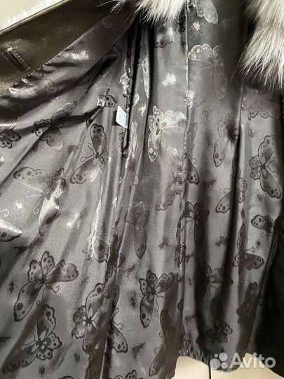 Шуба мутоновая 48 размер