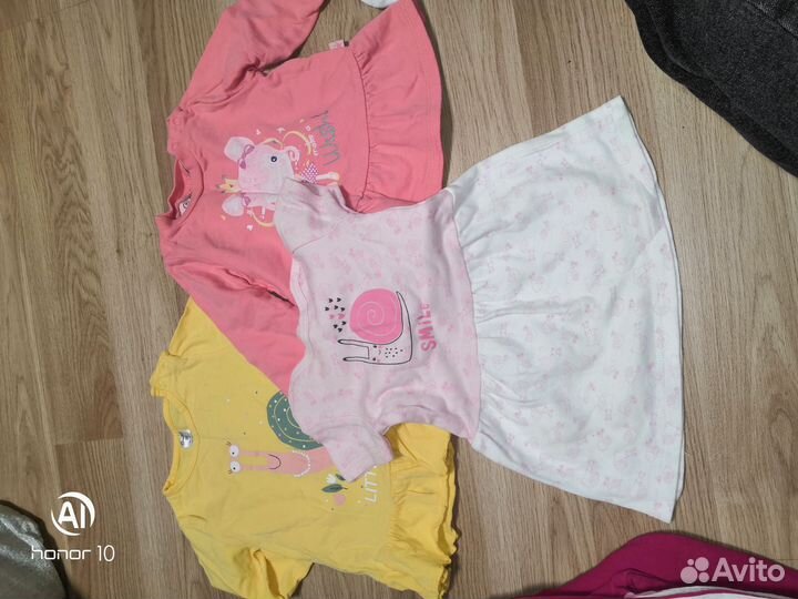 Вещи на девочку, примерно 68 и 74+
