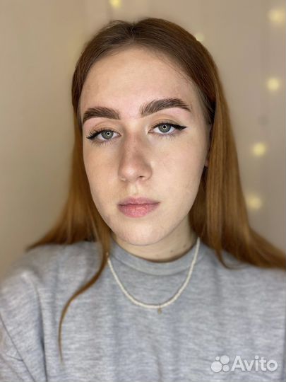 Долговременная укладка бровей, окрашивание